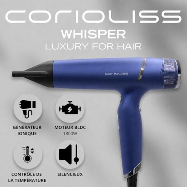 Découvrez notre test détaillé du sèche-cheveux Corioliss Whisper : performances, silence et légèreté pour des cheveux parfaits sans fatigue.