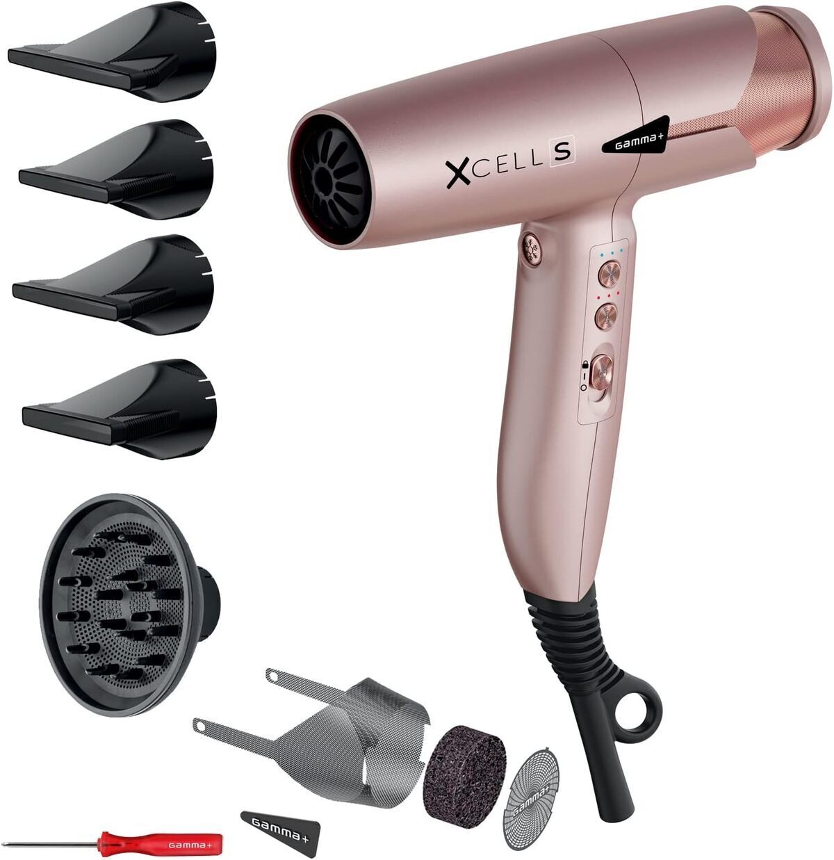 Test du sèche-cheveux Gamma+ XCell S : léger et intelligent